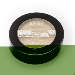 Lavera 2 in 1 Compact Foundation Honey 03 10 g