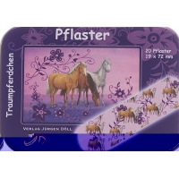 Döll adhesive plasters 19x72mm Traumpferdchen Ds 20 pcs