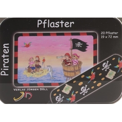 Döll adhesive plasters 19x72mm pirates Ds 20 pcs