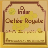 Fridur organic royal jelly-jar 25 g
