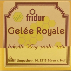 Fridur organic royal jelly-jar 25 g