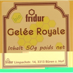 Fridur organic royal jelly-jar 50 g