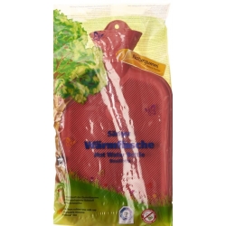 SINGER hot water bottle 2l lamella 1 sided red