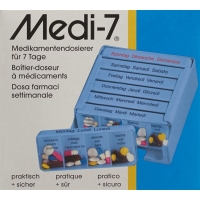 Medi-7 medicator German / French / Italian blue