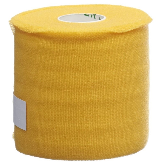 Exemplary load latex-free cohesive bandage 8cmx20m yellow
