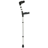 Ossenberg crutch alu / black XL Ortho handle 150kg 1 pair