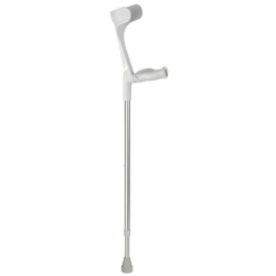 Ossenberg crutch alu / gray Ortho handle 140kg 1 pair