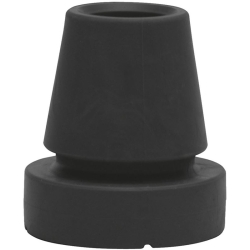 Ossenberg crutch capsule Pivoflex 16mm black one pair
