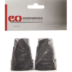 Ossenberg crutch capsule Pivoflex 19mm black one pair