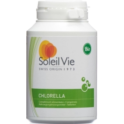 Soleil Vie Bio Chlorella pyrenoidosa tablets 250 mg fresh water algae 300 pcs