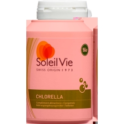 Soleil Vie Bio Chlorella pyrenoidosa tablets 250 mg fresh water algae 500 pcs