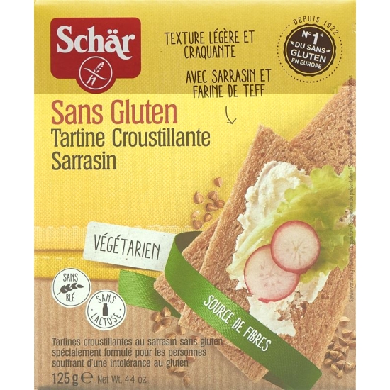 Schär Knusperbrot dark gluten free 125 g