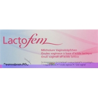 Lactofem lactic acid pessaries 7 pcs