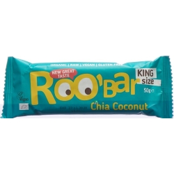 Roobar raw bar Chia Coconut 50g