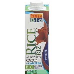 Isola Bio Rice Drink Choco Mini with calcium 250ml