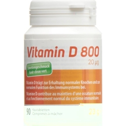 Vitamin D 800 Kautabl Ds 90 pcs