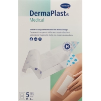 Dermaplast Medical transparent dressing 15x9cm 5 pcs