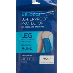 Bloccs bath and shower water protection for the leg 29-49 + / 66cm Adults