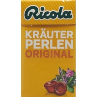 Ricola herbal pearl Original candy without sugar Box 25 g