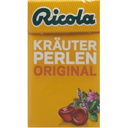 Ricola herbal pearl Original candy without sugar Box 25 g