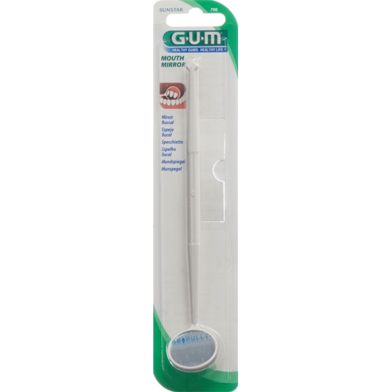 GUM SUNSTAR Mundspiegel plastic