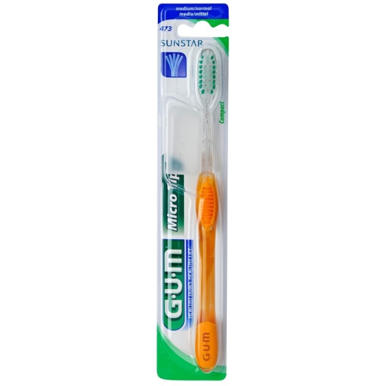 GUM SUNSTAR MICRO TIP toothbrush compact medium