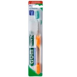 GUM SUNSTAR MICRO TIP toothbrush compact soft