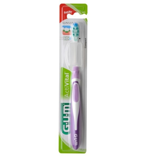 GUM SUNSTAR Activital toothbrush compact soft