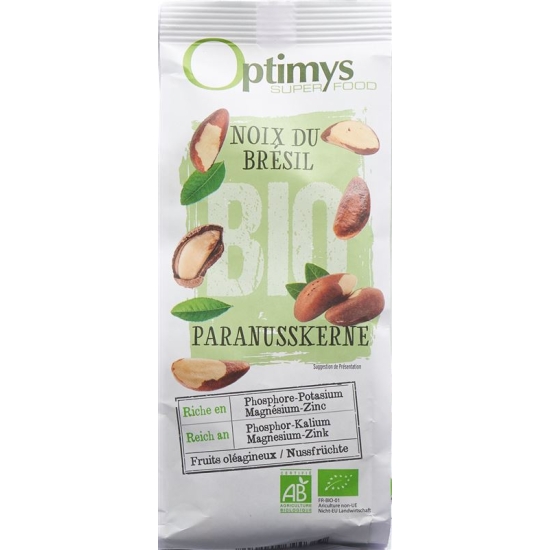 Optimys Brazil nut kernels organic 200 g buy online