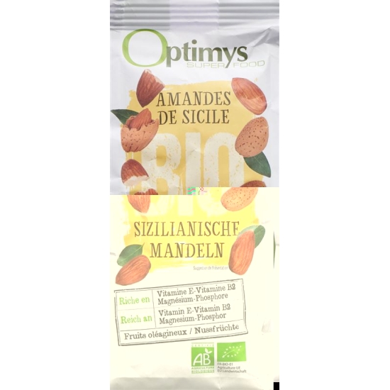 Optimys almonds Bio 200 g