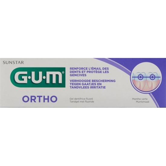 GUM SUNSTAR Ortho toothpaste 75 ml