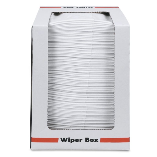 Multitex white towels in WiperBox 120 pcs