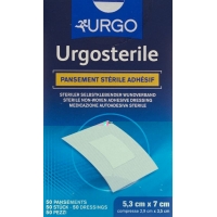 Urgostérile sterile wound dressing 53x70mm 50 pcs