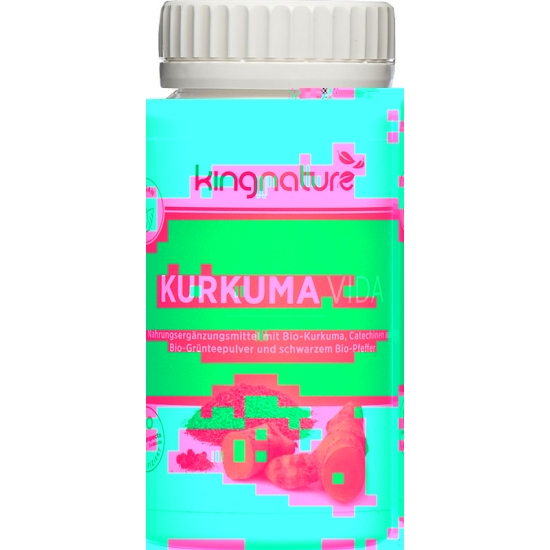 Kingnature Turmeric Vida 72 capsules