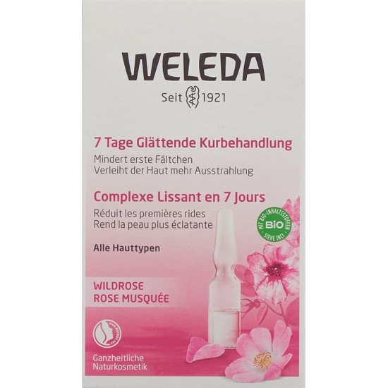 Weleda Wild Rose 7 days Spa Treatment 7 x 0.8 ml