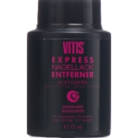 Vitis EXPRESS nail polish remover without acetone with sponge 75 ml