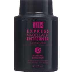 Vitis EXPRESS nail polish remover without acetone with sponge 75 ml