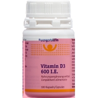Burgerstein Vitamin D3 capsules 600 IE 100 pieces