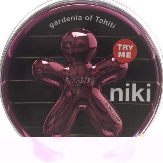 Duftmännchen Duftmännchen car Niki metal pink Gardenia