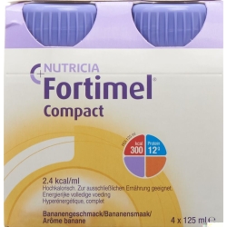 Fortimel Compact banana 4 Fl 125 ml