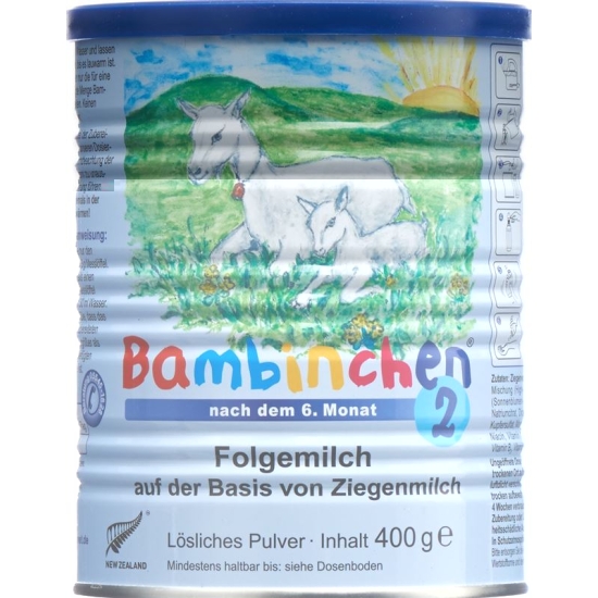 Bambinchen 2 follow-on milk from goat's milk Ds 400 g buy online