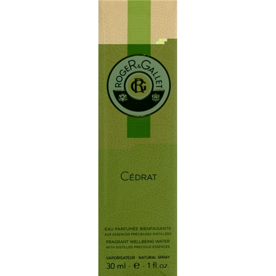 ROGER GALLET cédrat eau fraîche 30 ml buy online