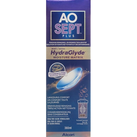 Aosept Plus with HydraGlyde 360 ​​ml