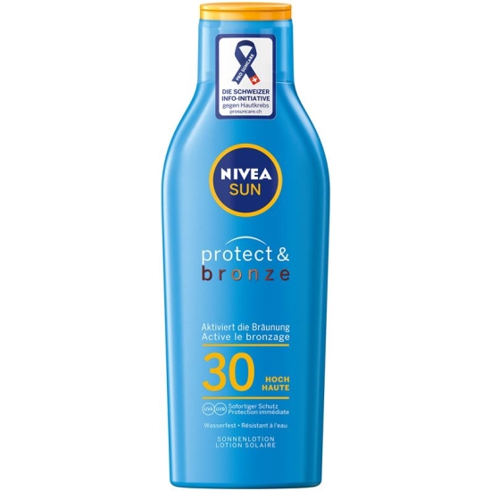 Nivea Sun Protect & Bronze Sun Lotion SPF 30 200 ml
