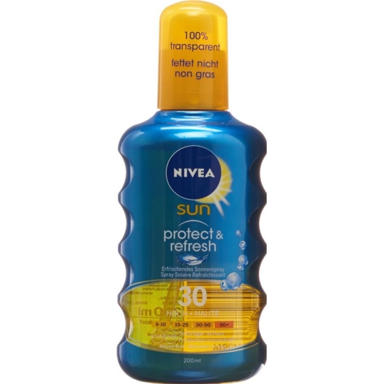 Nivea Sun Protect & Refresh Refreshing Sun Spray SPF 30 200 ml