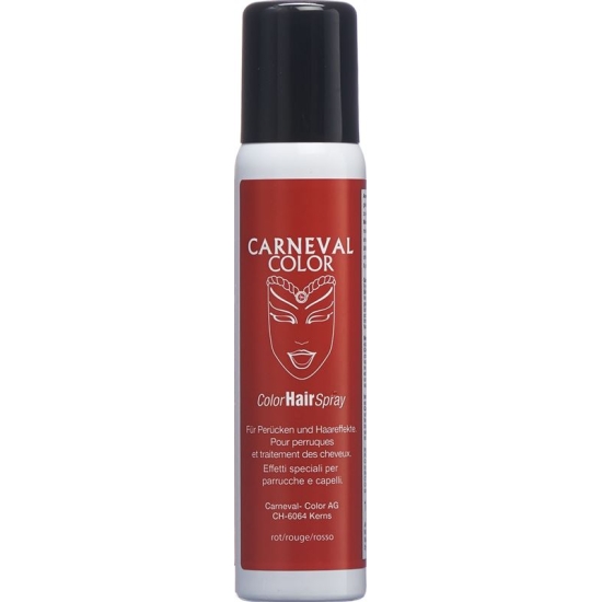 Carnival Color Hair Spray Red 100 ml