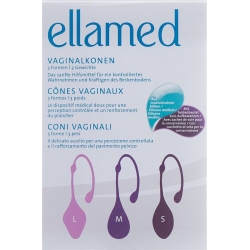 ellamed Vaginal 3 forms / 3 3 unit weights