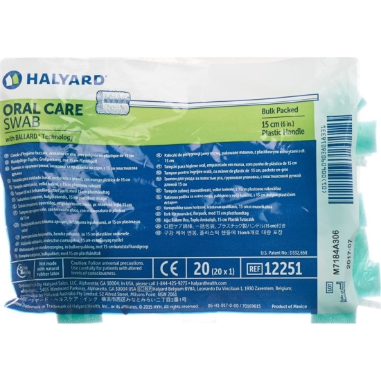 Pepco oral care sticks foam 20 pcs