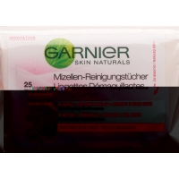 GARNIER Nat Micellar cleansing wipes 25 pcs