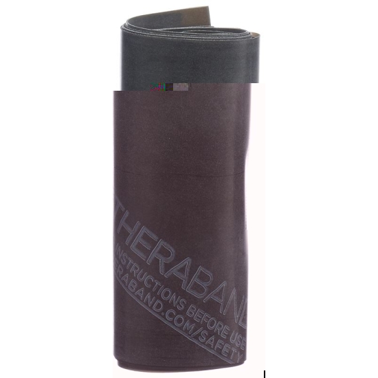 Theraband 2.5mx12.7cm black special strong